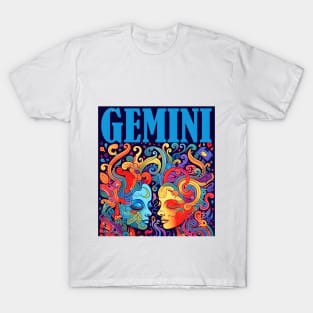 Gemini Zodiac Sign T-Shirt